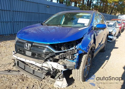 2021 Honda Cr-V Awd Ex из США, поврежденный, VIN 7FARW2H53ME010003